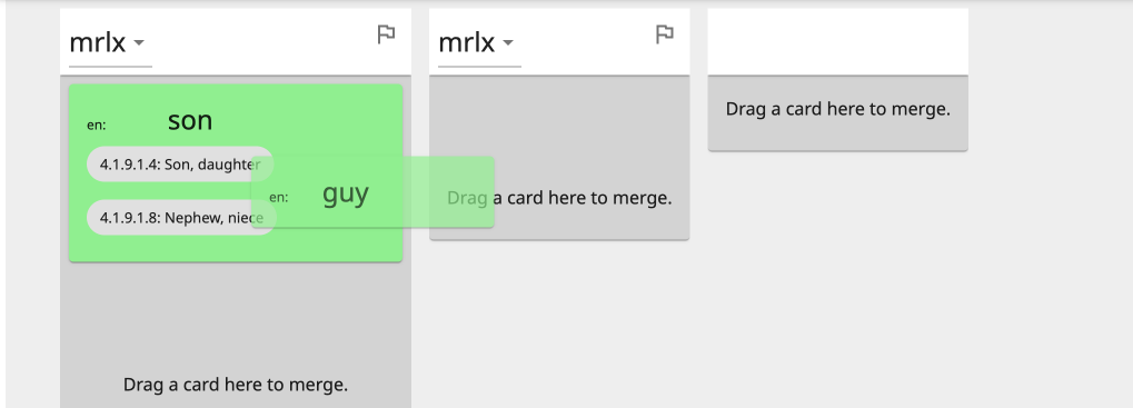 Merge Duplicates merging a sense