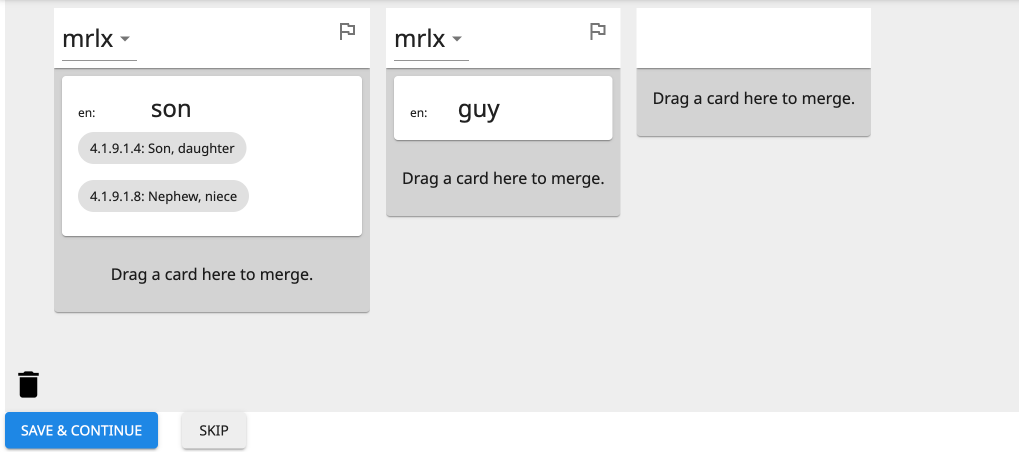 Merge Duplicates two entries